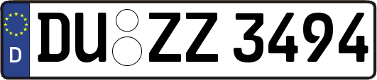 DU-ZZ3494