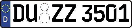DU-ZZ3501