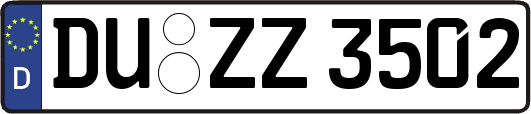 DU-ZZ3502