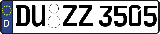 DU-ZZ3505