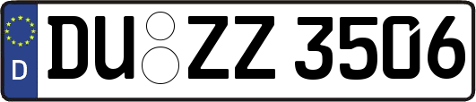 DU-ZZ3506