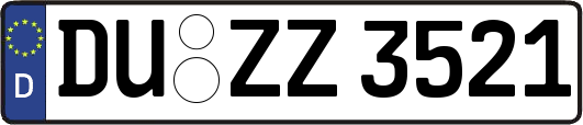 DU-ZZ3521