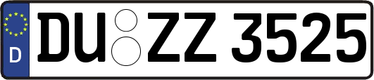 DU-ZZ3525