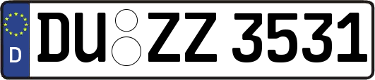 DU-ZZ3531