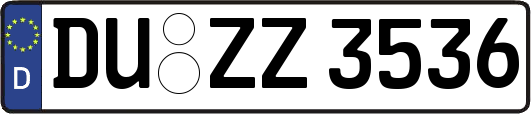 DU-ZZ3536