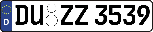 DU-ZZ3539