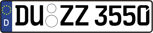 DU-ZZ3550