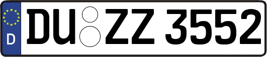 DU-ZZ3552