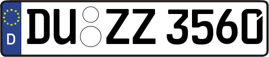 DU-ZZ3560