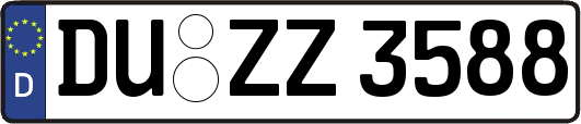 DU-ZZ3588