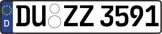 DU-ZZ3591