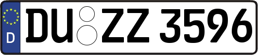 DU-ZZ3596