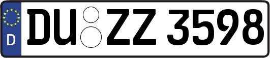 DU-ZZ3598