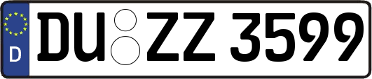 DU-ZZ3599