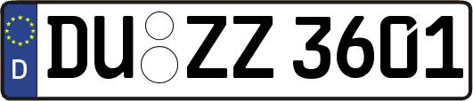 DU-ZZ3601