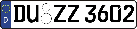 DU-ZZ3602