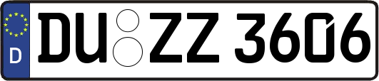 DU-ZZ3606