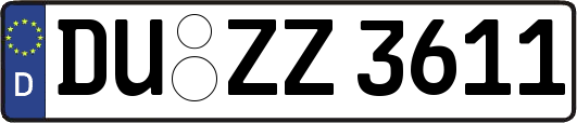 DU-ZZ3611