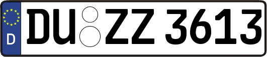DU-ZZ3613