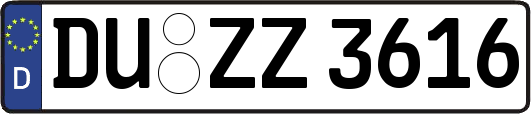 DU-ZZ3616