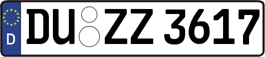 DU-ZZ3617
