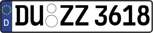 DU-ZZ3618