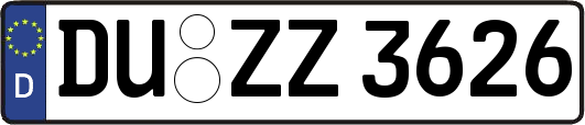 DU-ZZ3626