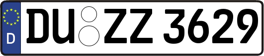 DU-ZZ3629
