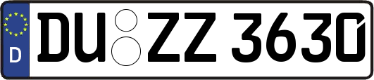 DU-ZZ3630