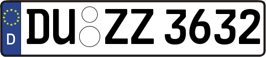 DU-ZZ3632