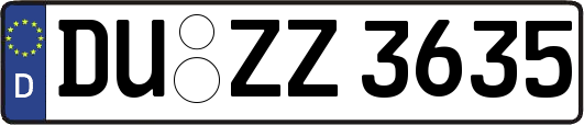 DU-ZZ3635