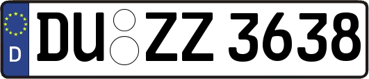 DU-ZZ3638