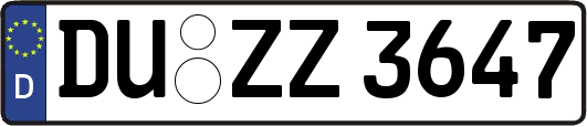 DU-ZZ3647