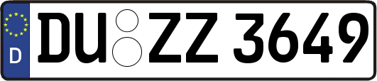DU-ZZ3649