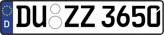 DU-ZZ3650