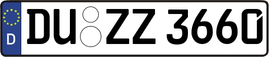 DU-ZZ3660
