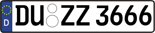 DU-ZZ3666