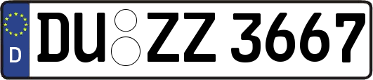 DU-ZZ3667