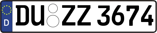 DU-ZZ3674