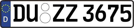 DU-ZZ3675