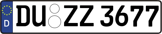 DU-ZZ3677