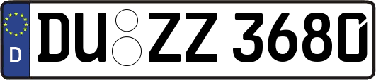 DU-ZZ3680