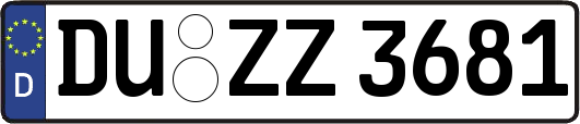 DU-ZZ3681