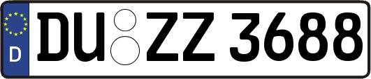 DU-ZZ3688