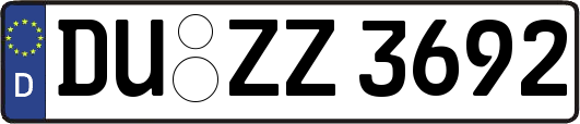 DU-ZZ3692