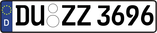 DU-ZZ3696