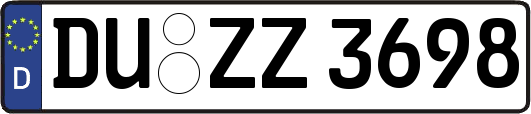 DU-ZZ3698