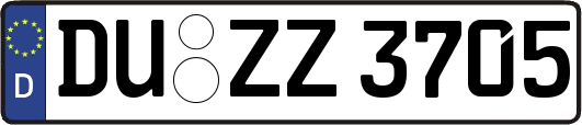 DU-ZZ3705