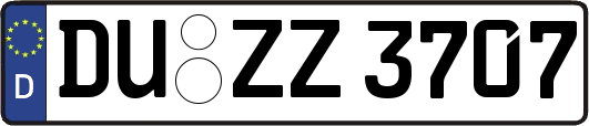 DU-ZZ3707