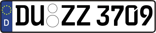DU-ZZ3709